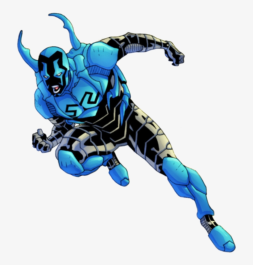 Blue Beetle - Blue Beetle Comic Png, transparent png