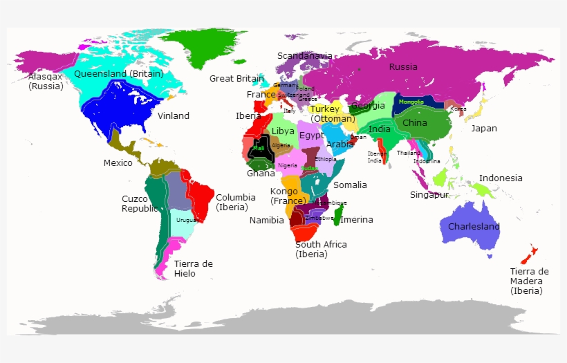 World Map Colorful, transparent png