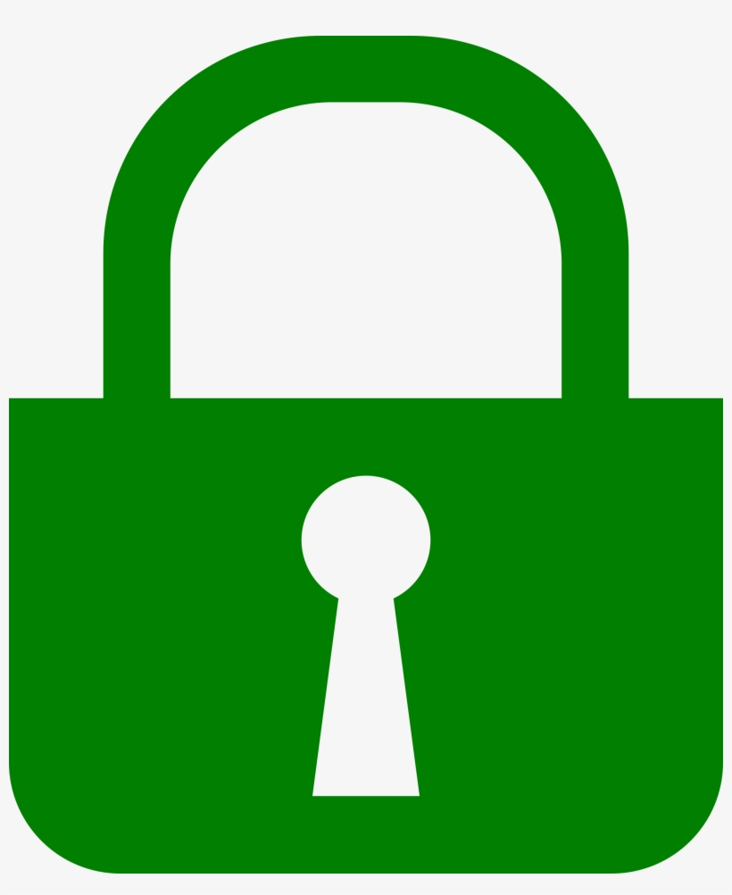 This Free Icons Png Design Of Simple, Flat Padlock, transparent png