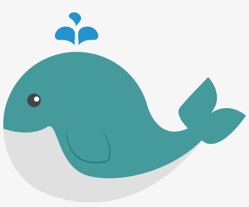 Cute Whale Png Hd - Cartoon Sea Animals Png, transparent png