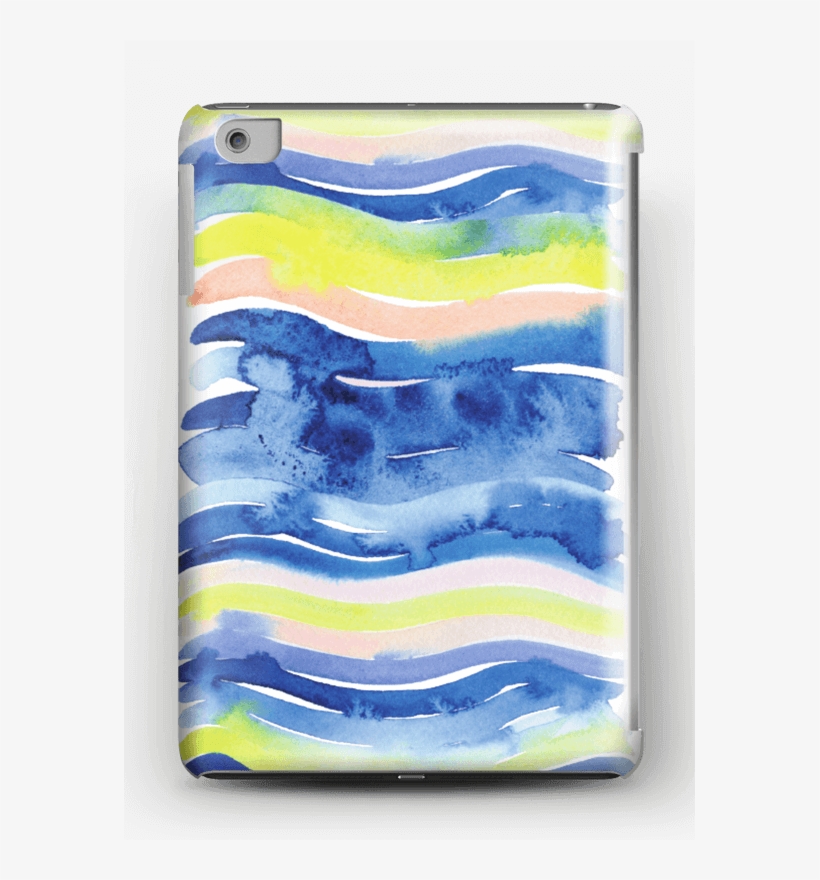 Wavy Blue Case Ipad Mini - Mobile Phone Case, transparent png