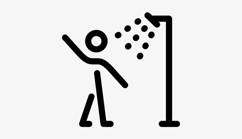 Taking A Shower Vector - Banho Icone, transparent png