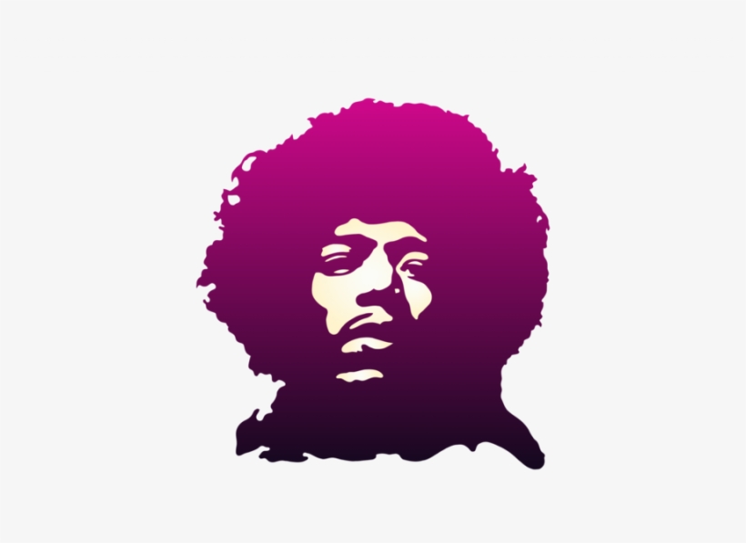 Jimi Hendrix Clipart Jimi Hendrix Guitarist - Jimi Hendrix Side Transparent, transparent png