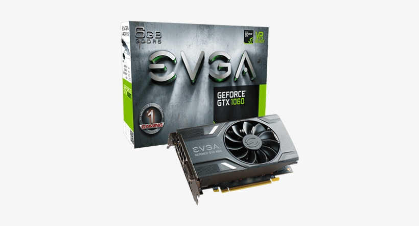 Evga Geforce Gtx 1060 Gaming Acx 2.0 6gb, transparent png
