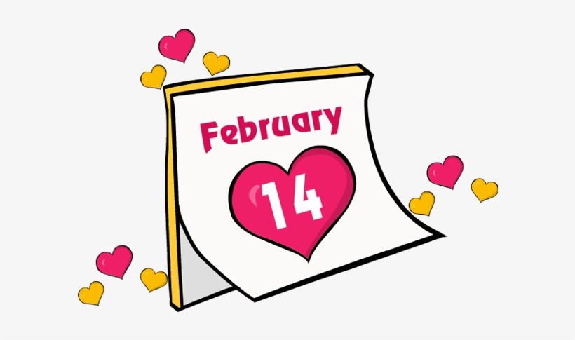 14 February Png Transparent Image - February 14 Clipart, transparent png