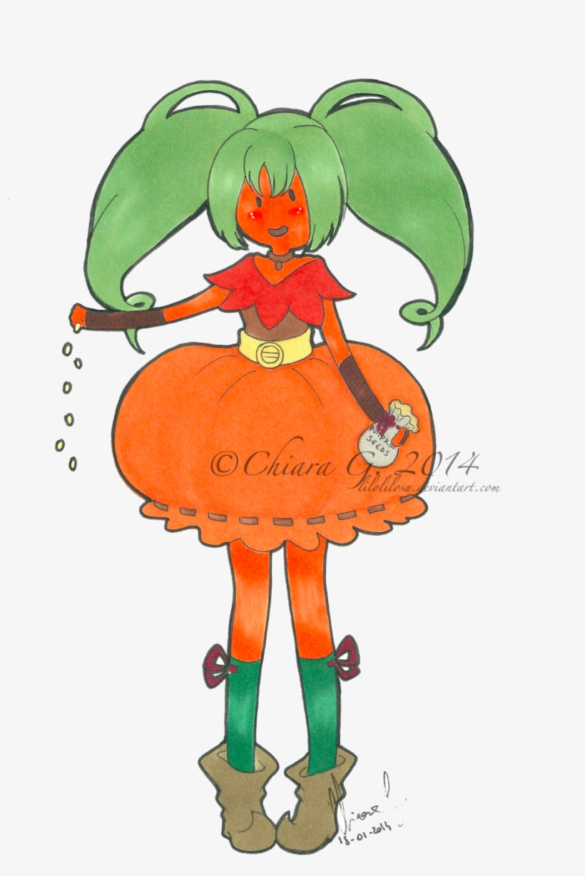 Adventure Time Commission] Pumpkin Princess By Lilolilosa, transparent png
