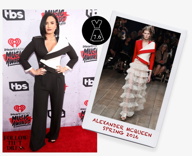 Everything About Her Look Is Good It's Flattering, - Demi Lovato Red Carpet Looks, transparent png