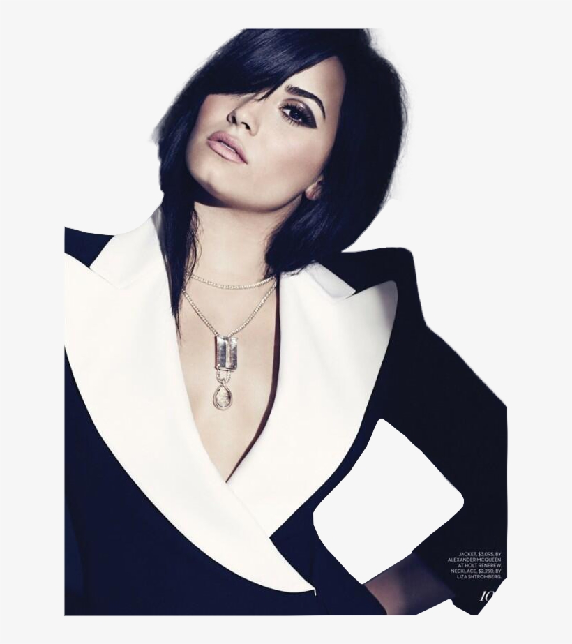 Demi Lovato Fashion Magazine - Demi Lovato Vogue Magazine, transparent png