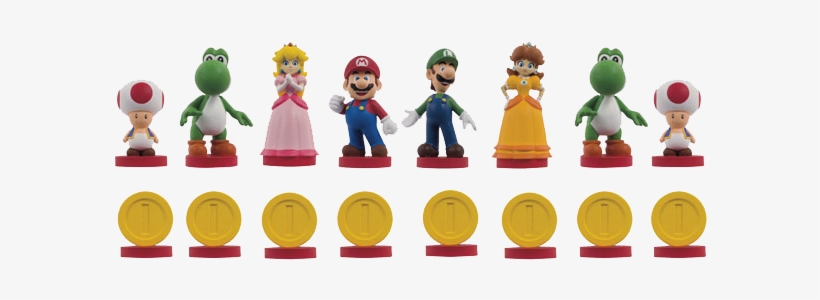 Team Bowser - Super Mario Chess Pieces, transparent png