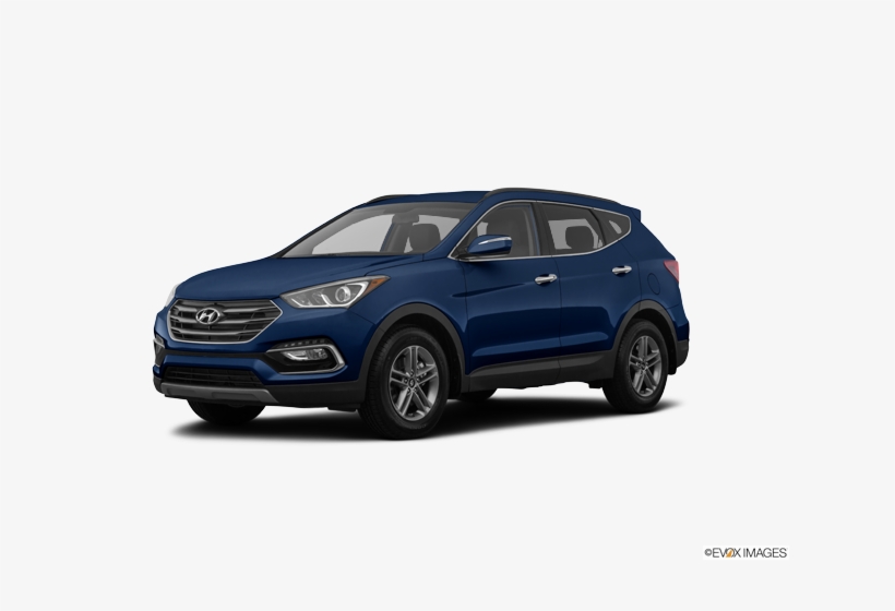 Hyundai Santa Fe Sport - 2018 Blue Hyundai Santa Fe, transparent png