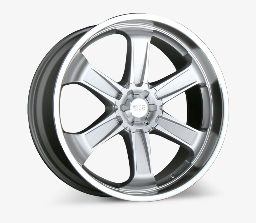 T-1 C001 Metallic Silver With Machined Lip Wheels & - Roda Chevrolet Aro 20, transparent png