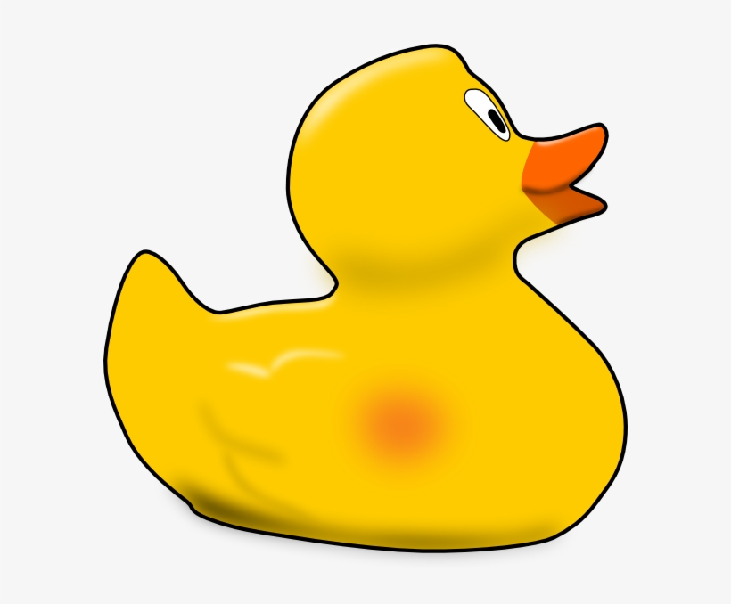 Rubber Ducky Clipart - Clip Art Rubber Duck, transparent png