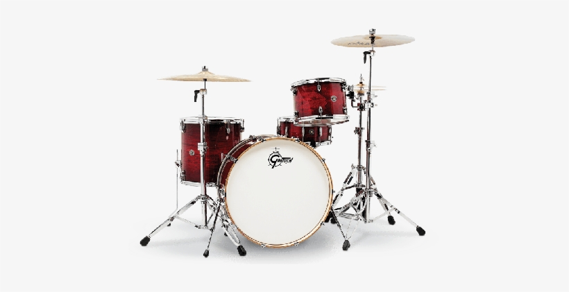 Gretsch Catalina Club Rock 4 Piece Drum Set - Dw Design Series Frequent Flyer Kit, transparent png