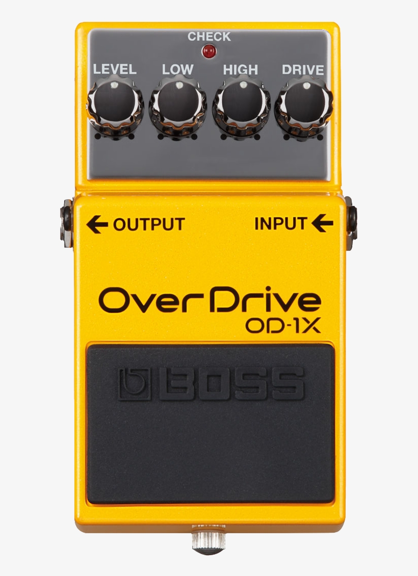 Boss, Along With Maxon/ibanez, Were Early Pioneers - Boss Od1x, transparent png
