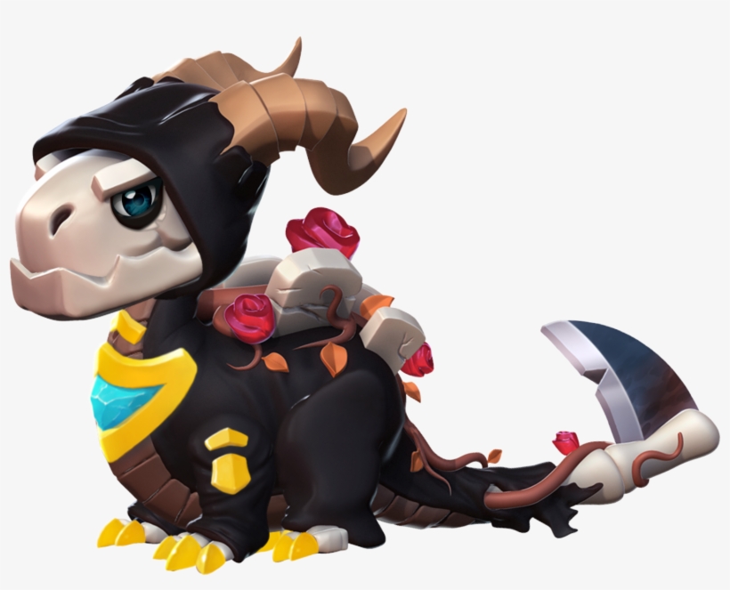 Bonehead - Dragon Mania Legends Dragon Guadaña, transparent png