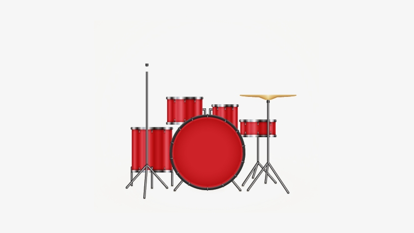 Custom With Name Drum Set With Spotlights, transparent png