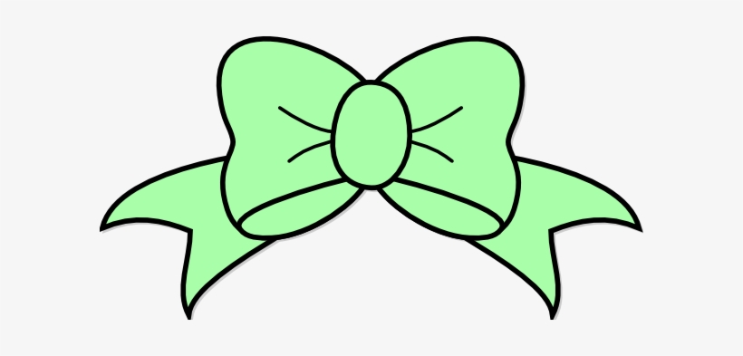 How To Set Use Seafoam Green Hair Bow Clipart, transparent png