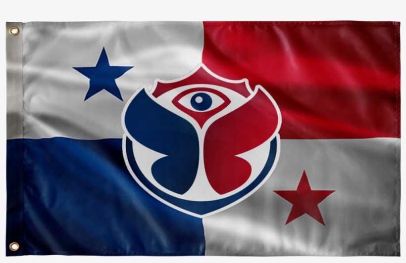 Panama Flag For Festival- Tml - Tomorrowland Music Festival Logo, transparent png