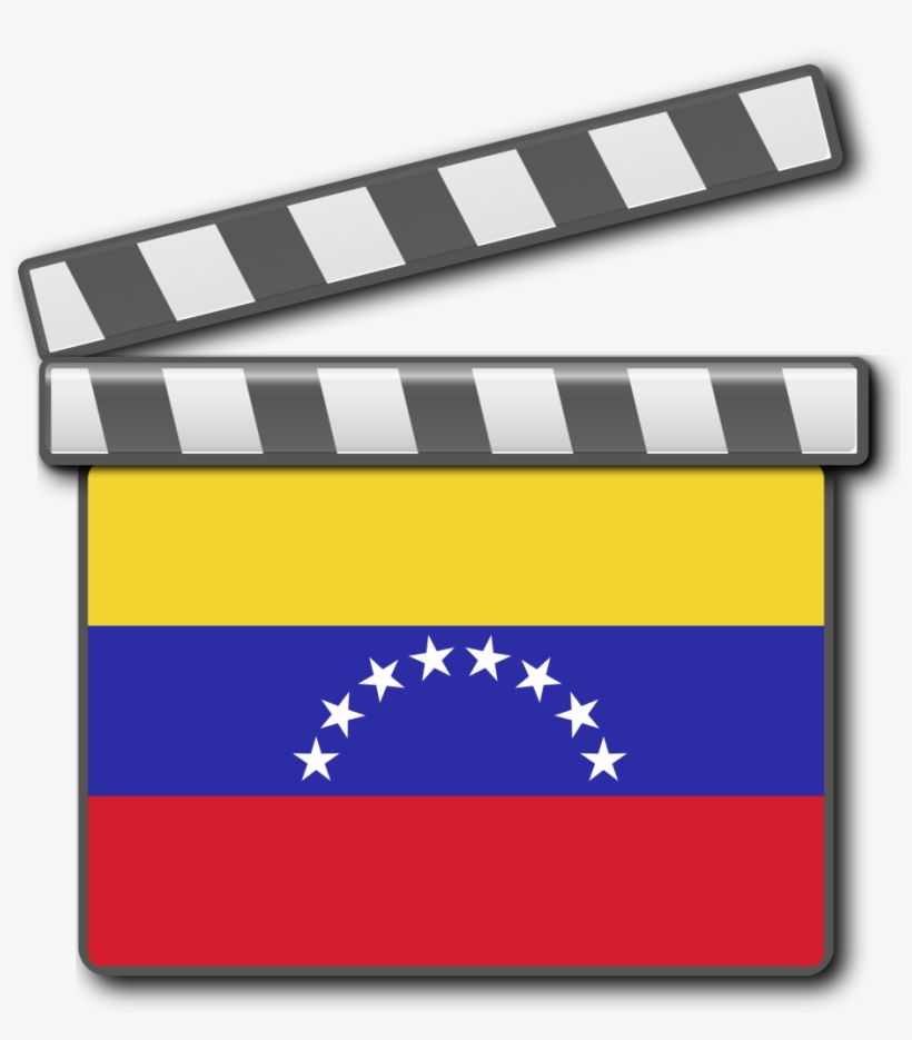 Venezuela Film Clapperboard - Flag Of Venezuela, transparent png
