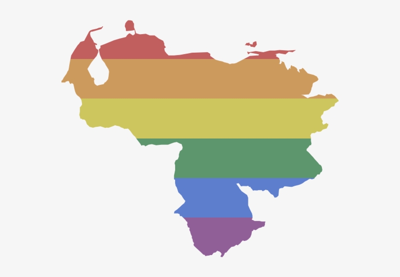 Lgbt Venezuela - Mapa De Venezuela Gay, transparent png