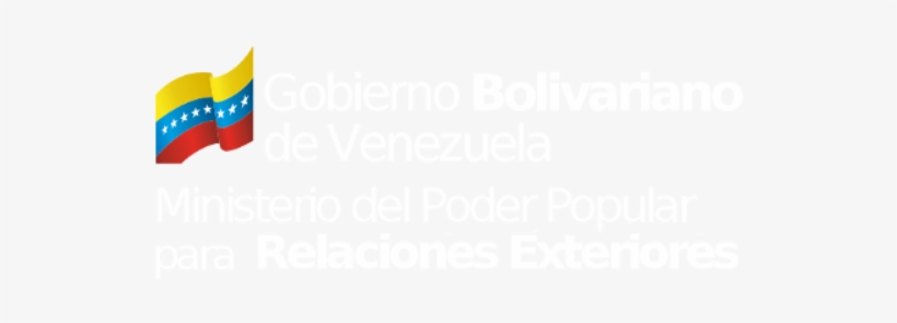 Ministerio Del Poder Popular Para Relaciones Exteriores - Flag, transparent png