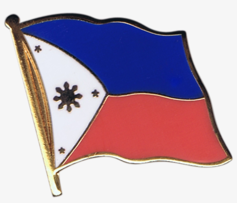 Philippines Flag Pin, Badge - Qatar Flag Pin Badge 2x2cm, transparent png