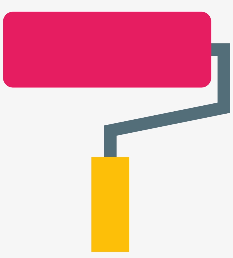 Paint Roller Icon - Huawei Emui, transparent png