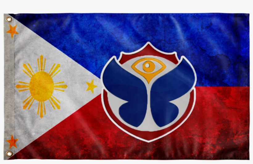 Philippines Flag For Festival-tml - Tomorrowland, transparent png