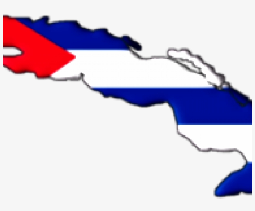Houston Gets Direct Flight To Havana - Cuba Flag Country Shape, transparent png