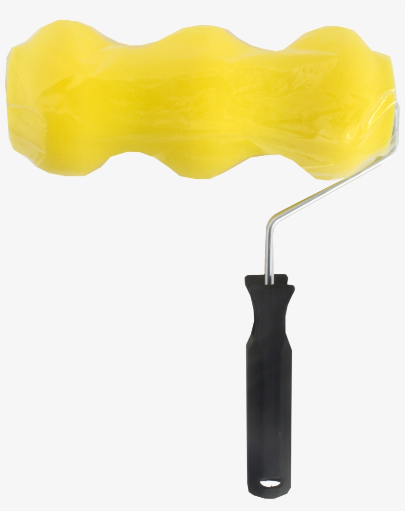 Academy Corrugated Sponge Paint Roller - The Woolie Sponge Painting Roller -value 2-pack Jj144901, transparent png