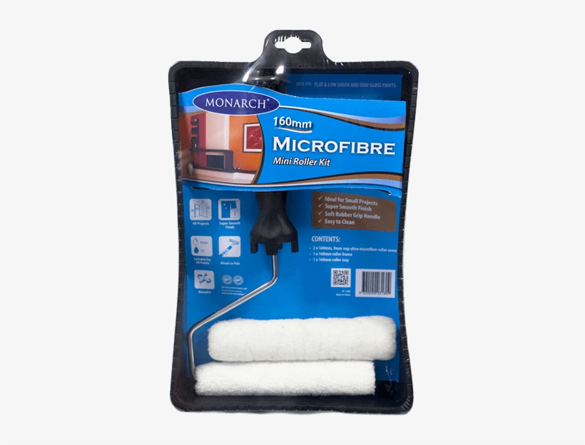 Monarch 160mm Microfibre Mini Roller Kit - Monarch Roller Kit Microfibre - 160mm, transparent png