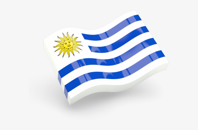 Illustration Of Flag Of Uruguay - Flag Of Uruguay Png, transparent png