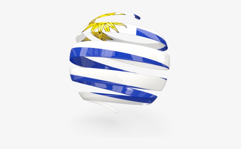 Illustration Of Flag Of Uruguay - Uruguay 3d Png, transparent png