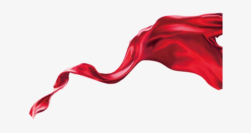 Chinese Red Ribbon - Portable Network Graphics, transparent png