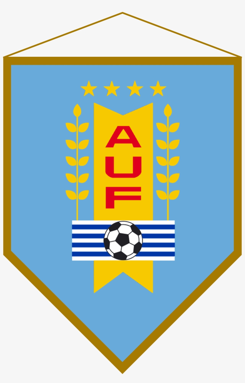 Logo Banderín Uruguay - Figurita Escudo De Uruguay 2018, transparent png