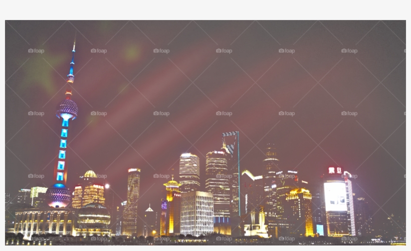 Rtl Photographer "lin" Captured This Photo With The - Pudong Skyline, transparent png