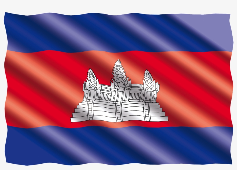 Cambodia Visa - Bandera Trinidad Y Tobago Png, transparent png