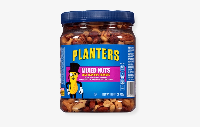 플랜터스 믹스넛 레귤러 - Planters Nut & Chocolate Trail Mix - 19 Oz Bag, transparent png