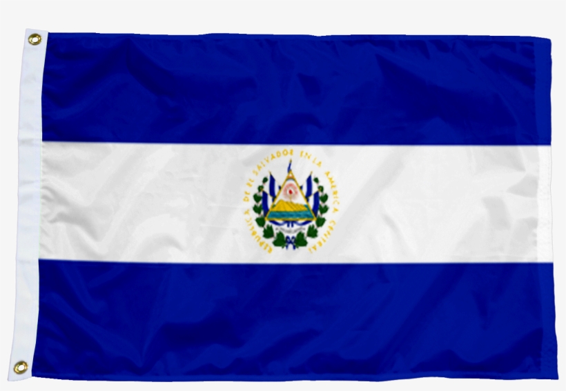 El Salvador Flag - Salvador Flag, transparent png
