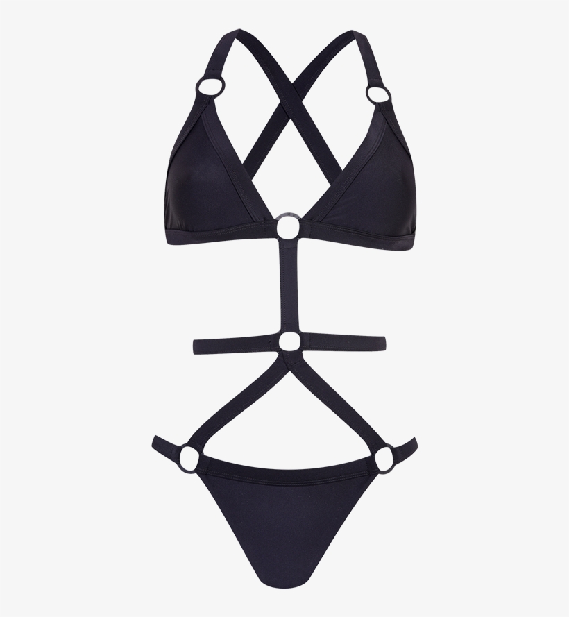 K K Harness Swimsuit - Swimsuit, transparent png