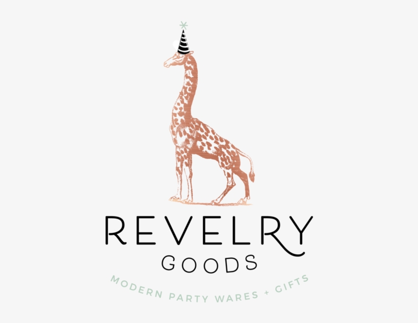 Revelry Goods Logo Modern Party Supplies Houston - Illustration, transparent png