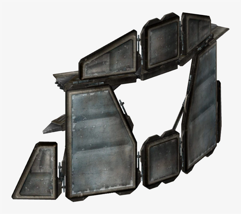 Pre-fabricated Barricade - Fallout 4 Military Barricades, transparent png