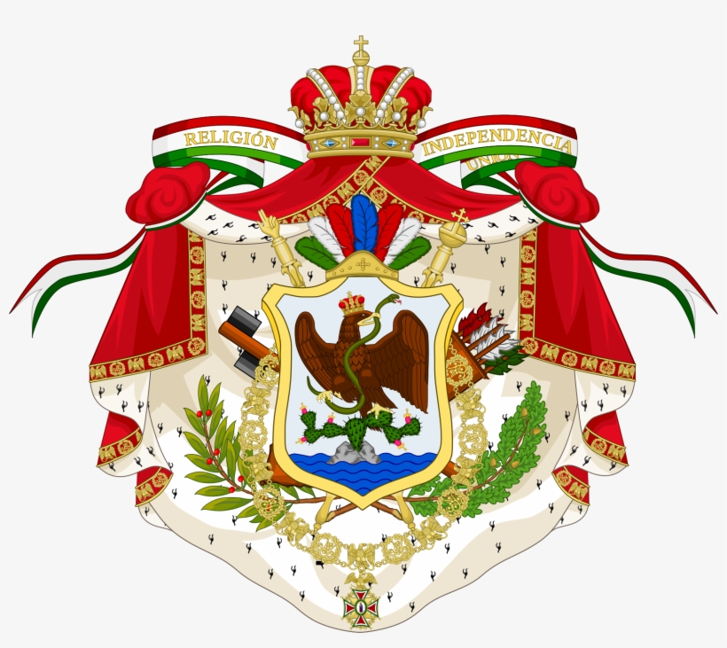 Bandera Del Imperio Mexicano, transparent png