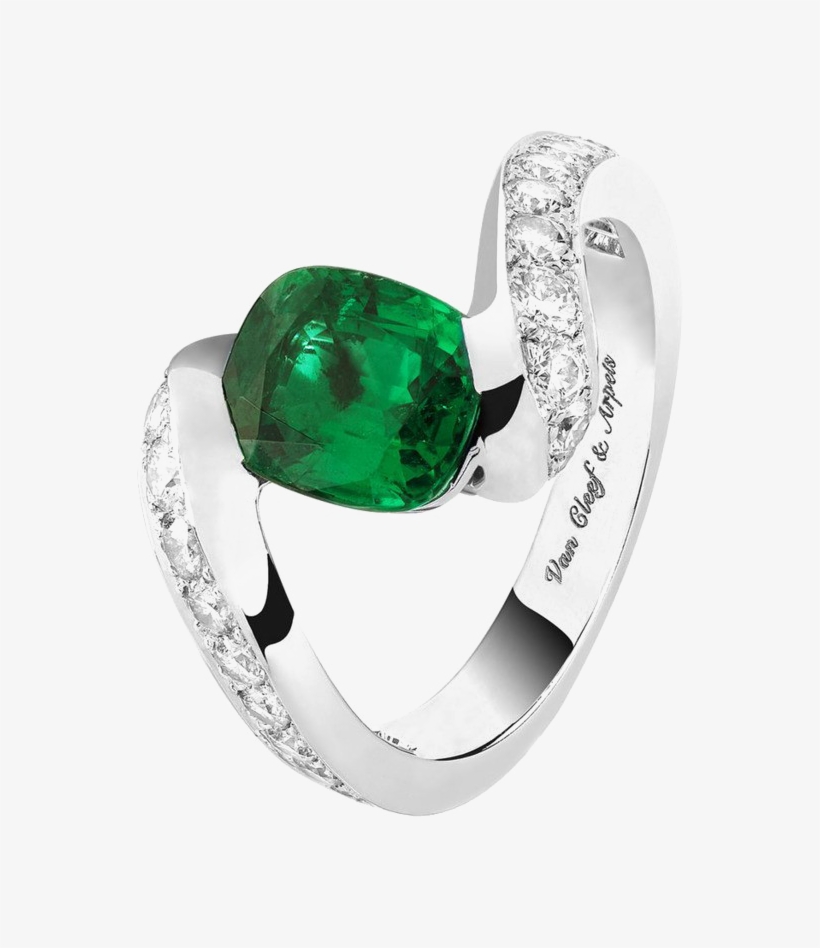 Emerald Png Photo - Anillo Solitario Esmeralda, transparent png