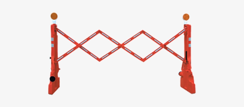 Multigate Expandable Barricade - Plastic Parking Lot Barrier, transparent png