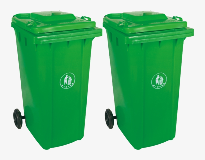 China Garbage Bins Green, China Garbage Bins Green - Plastic, transparent png
