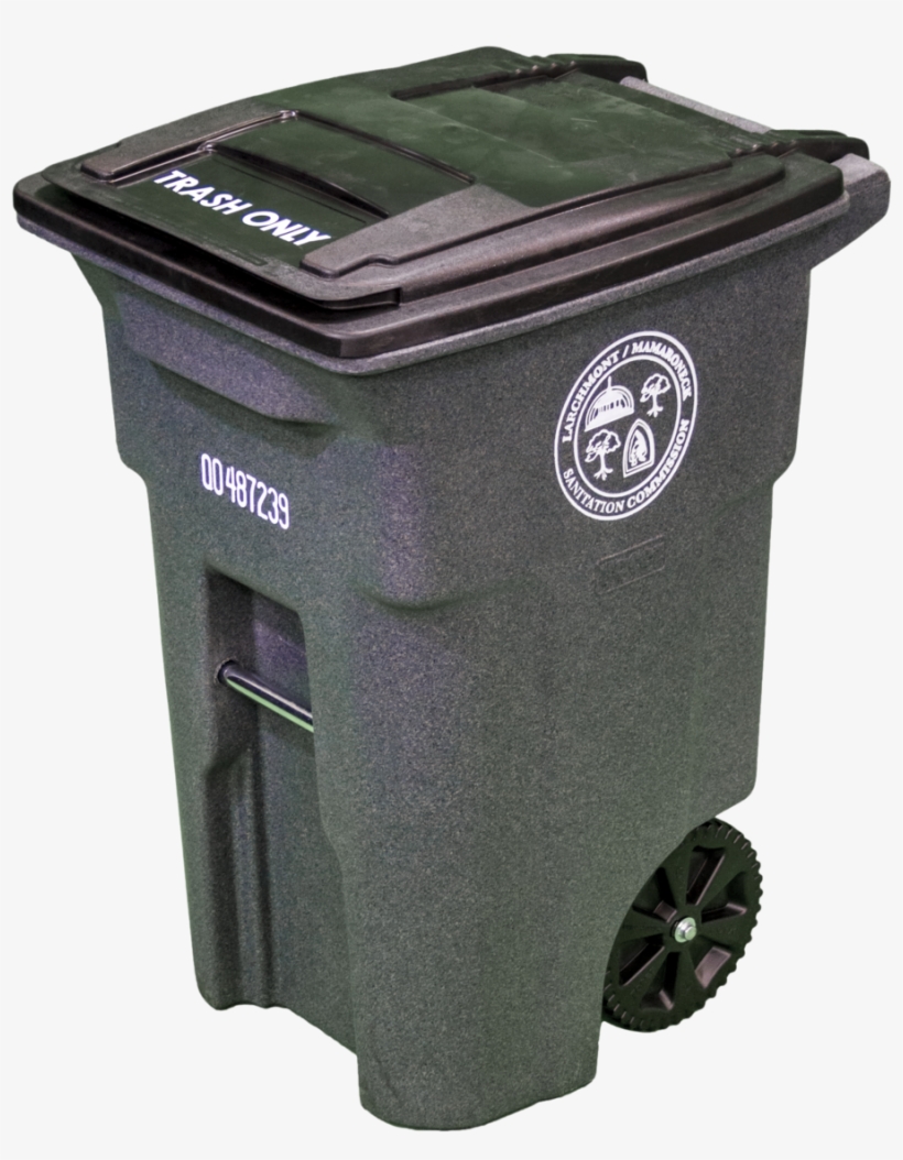 64 Gallon Garbage Can, transparent png