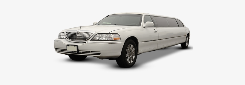 6 Passenger White Limo - Limousine In White, transparent png