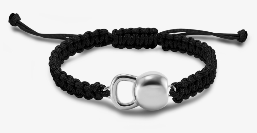 Classic Rope Bracelet With Kettlebell Charm - Empwrdlife Classic Rope Kettlebell Charm Bracelet, transparent png