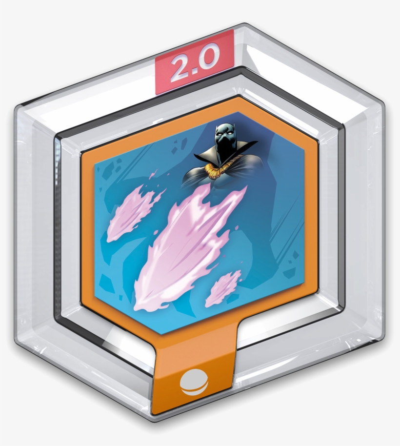 Black Panthers Vibranium Knives Disc - Disney Infinity 2.0: Originals Power Disc Pack, transparent png